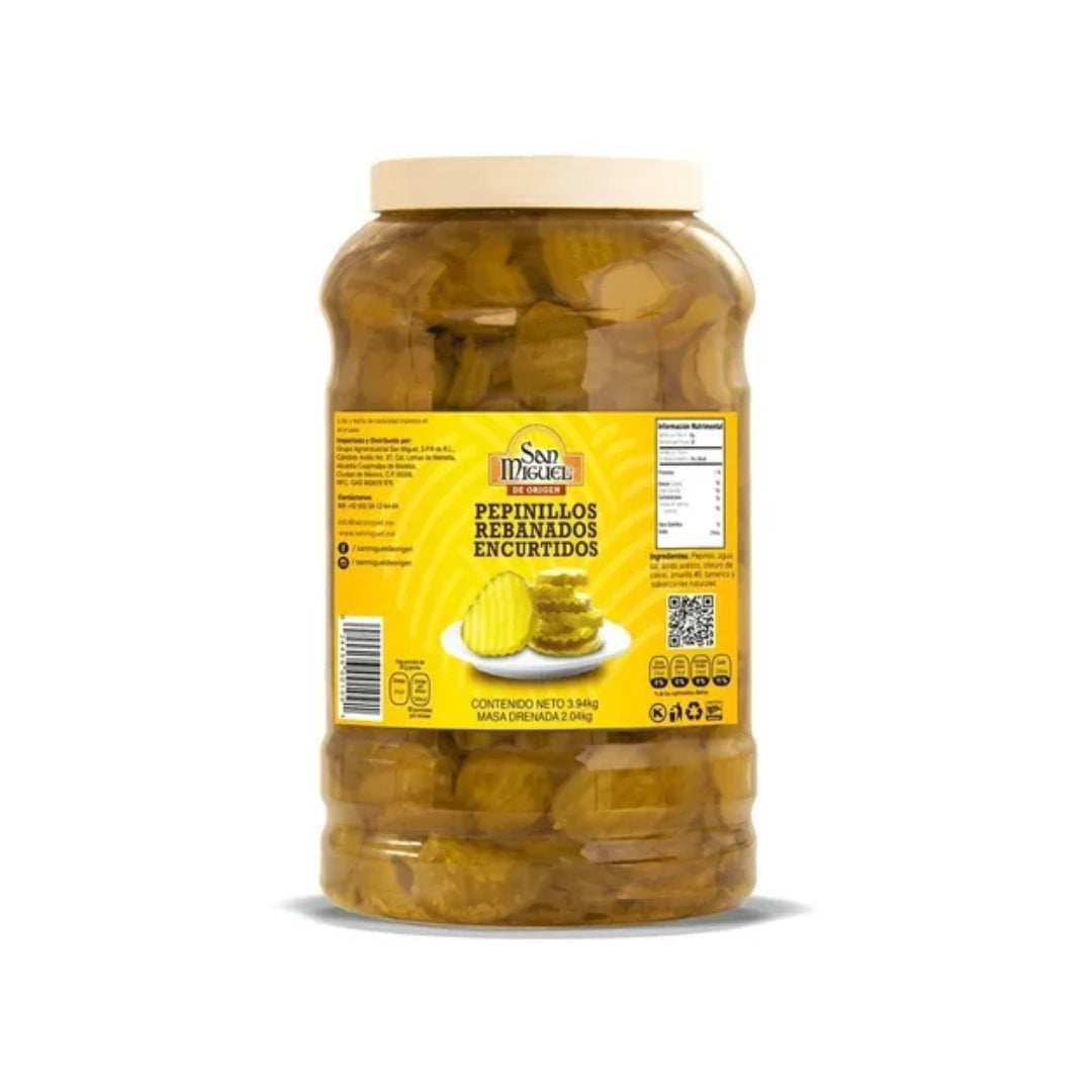 Verdura Procesada San Miguel Pepinillos 3.94 Kg (2.04 Md)