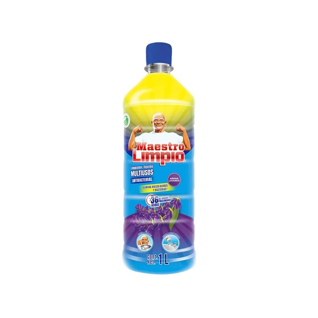 Limpiador De Baño Maestro Limpio Lavanda 1 Lt (12)