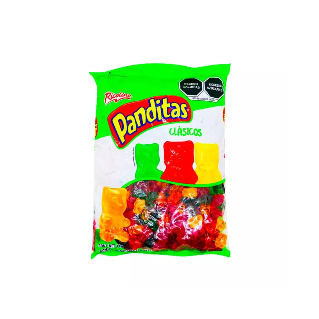 Dulce Ricolino Gomita Panditas 1 Kg (10)