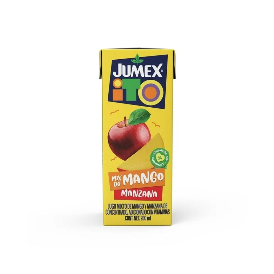 Jugo Tetra Jumex Minibrick Mix Mango Manzana 200 Ml (24)