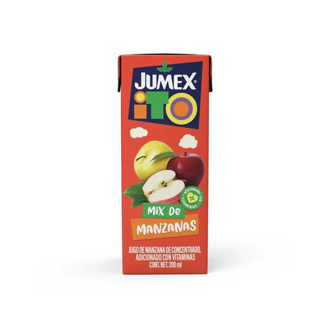 Jugo Tetra Jumex Minibrick Mix Manzanas 200 Ml (24)