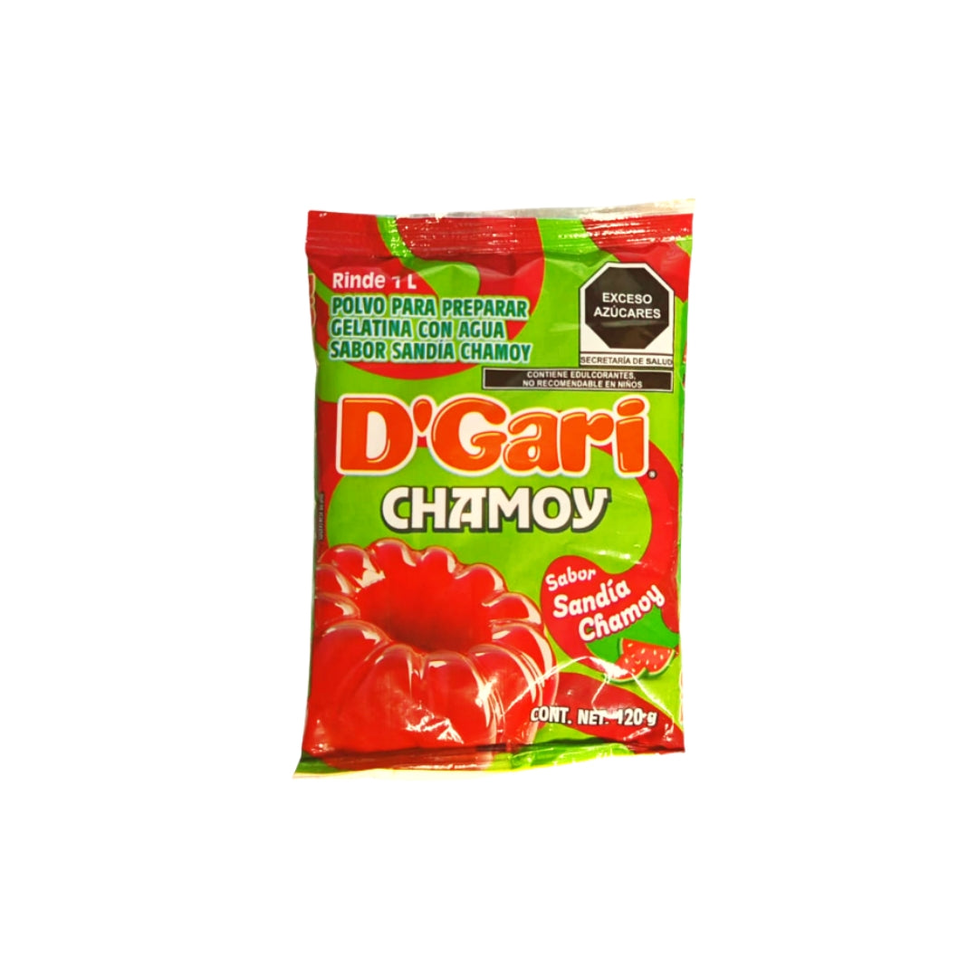 Gelatina Gari Agua Sandia Chamoy 120G (50)
