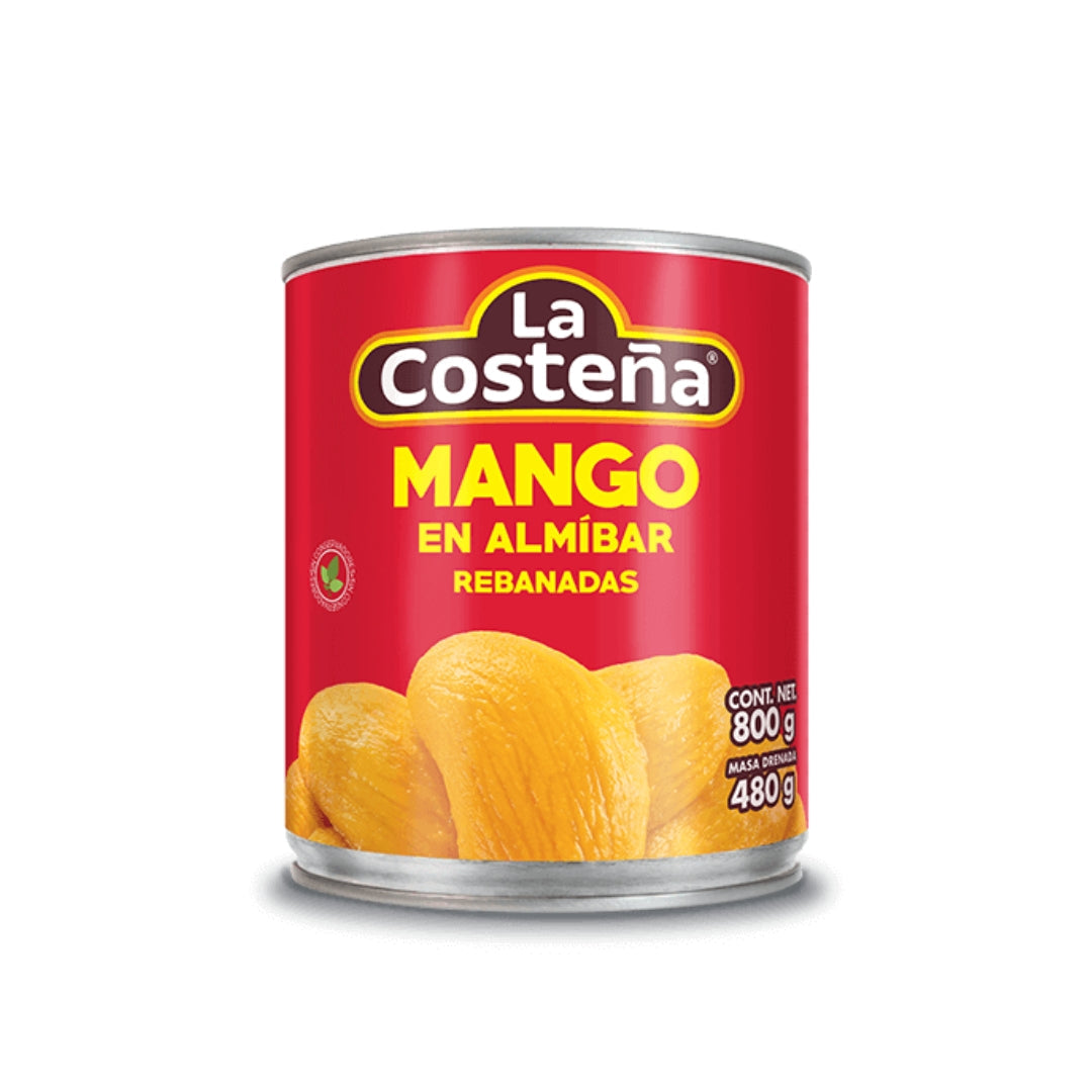 Fruta En Almibar La Costeña Mango Rebanadas 800Gr(12)