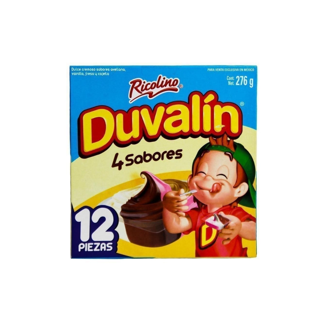 Dulces Ricolino Duvalin 4 Sabores Con Cajeta 276 Gr (1)