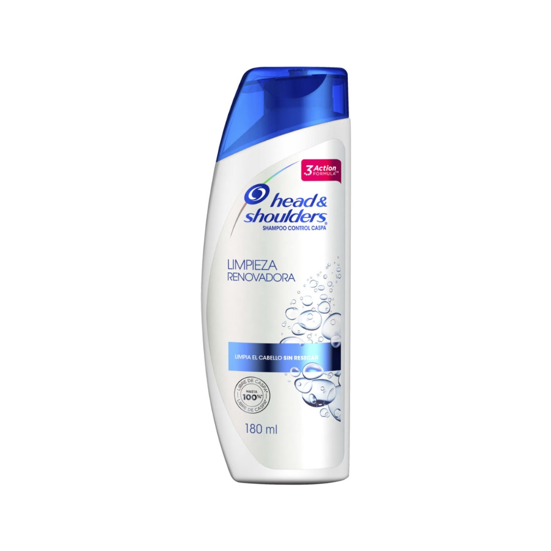 Shampoo Head & Shoulders Limpieza Renovadora 180 Ml (12)