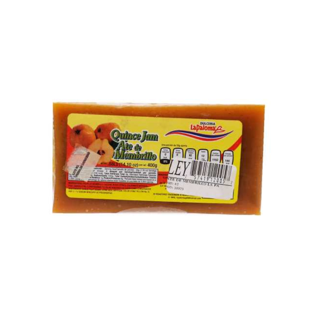 Dulces La Paloma Ate De Membrillo 400 Gr (1)