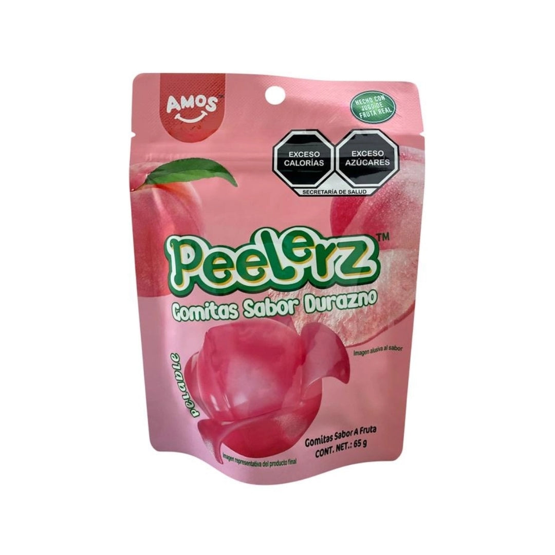 Dulce Pieza Peelerz Gomita Durazno 65 Gr (48)