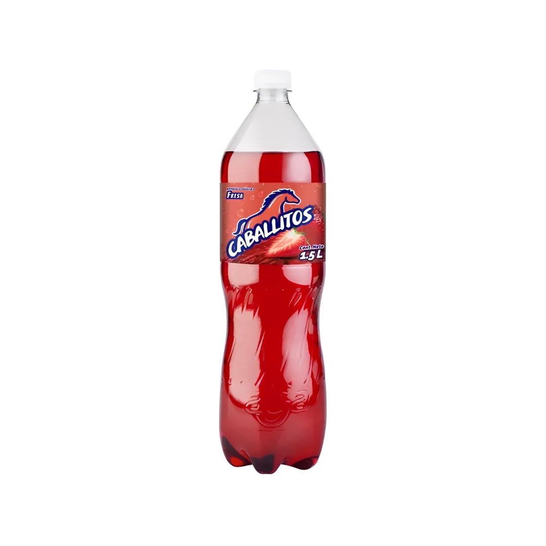 Refresco Caballitos Fresa 1.5 Ml (12)