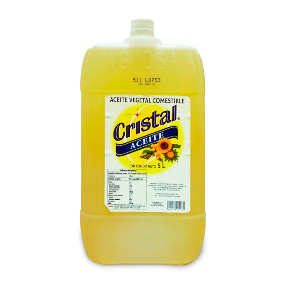 Aceite Cristal Vegetal 5Lt