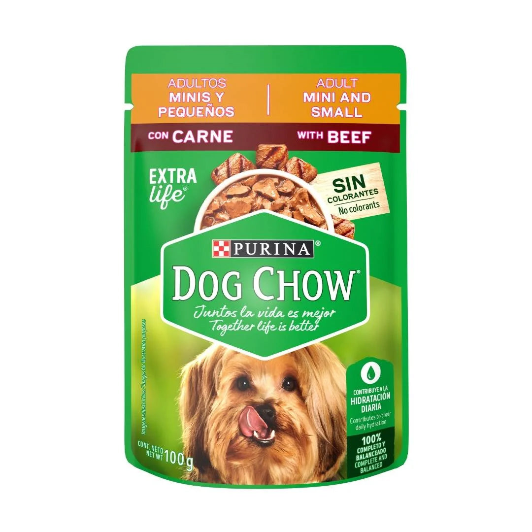 Alimento Perro Sobre Dog Chow Adu. Razas Peq 100Gr