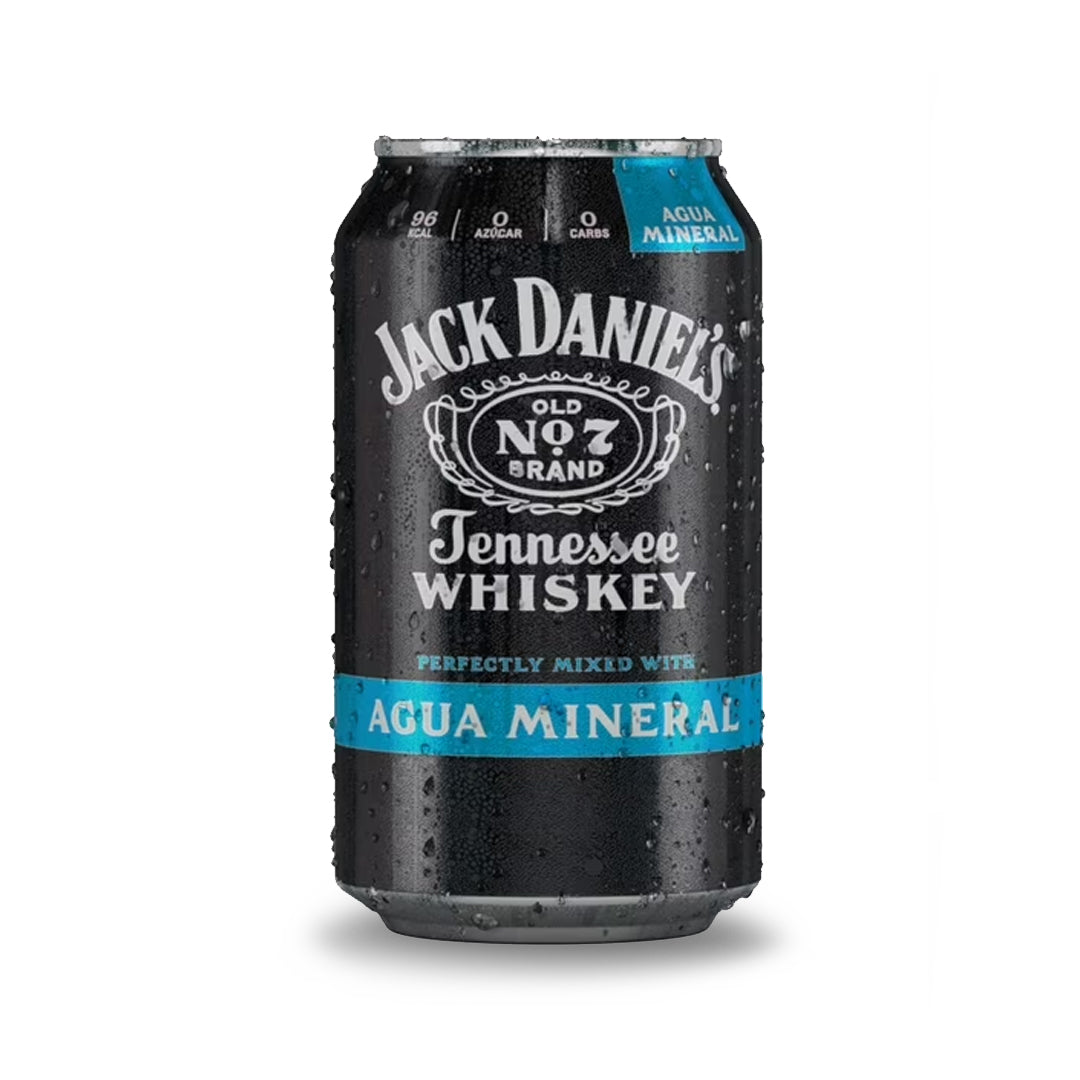 Bebida Alcoholica Jack Daniels Agua Mineral Lata 350Ml( 24)