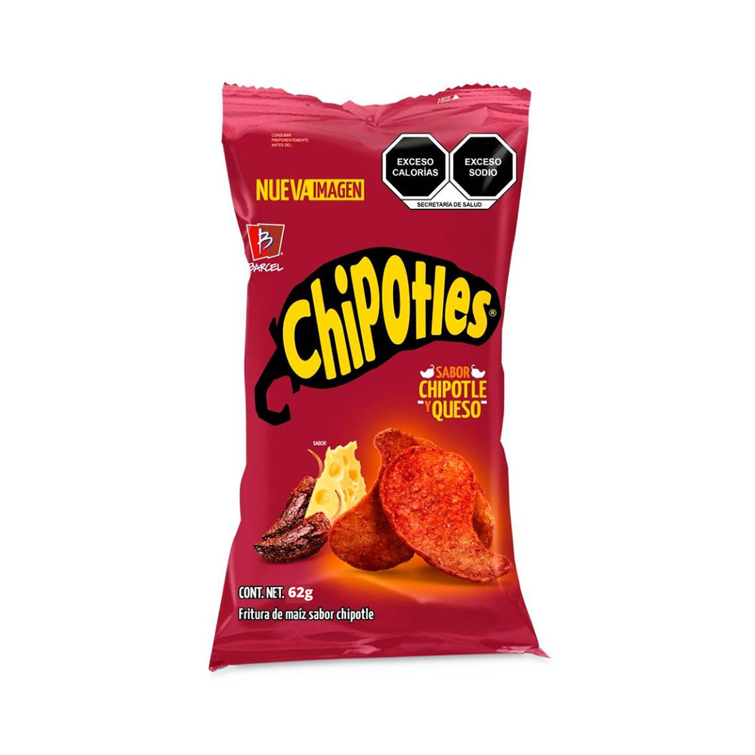 Botanas Barcel Chipotles 65 Gr