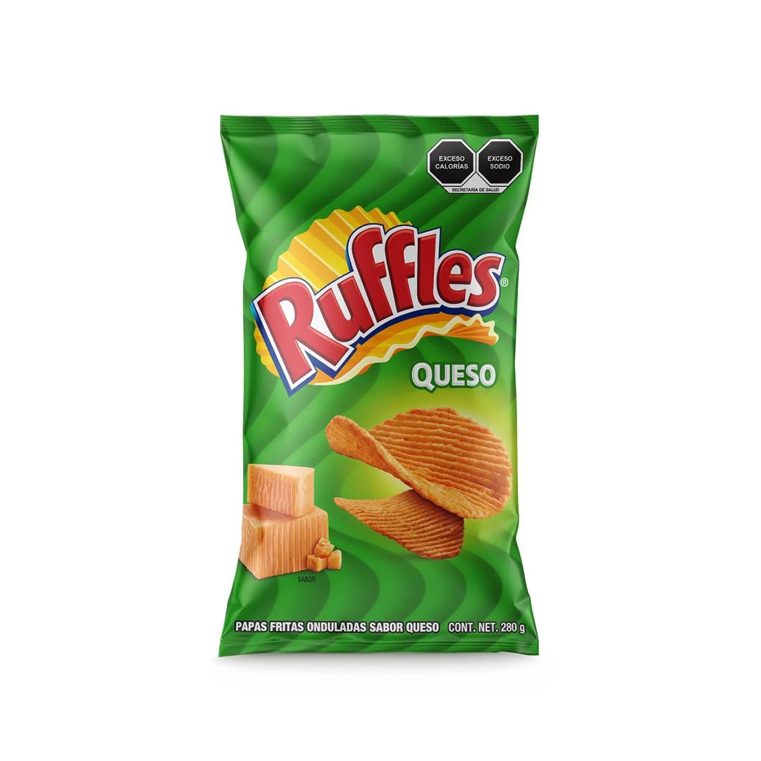 Botanas Sabritas Rufles Queso 280 Gr