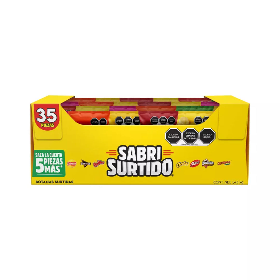 Botana Sabritas Sabri Surtido 35 Pz