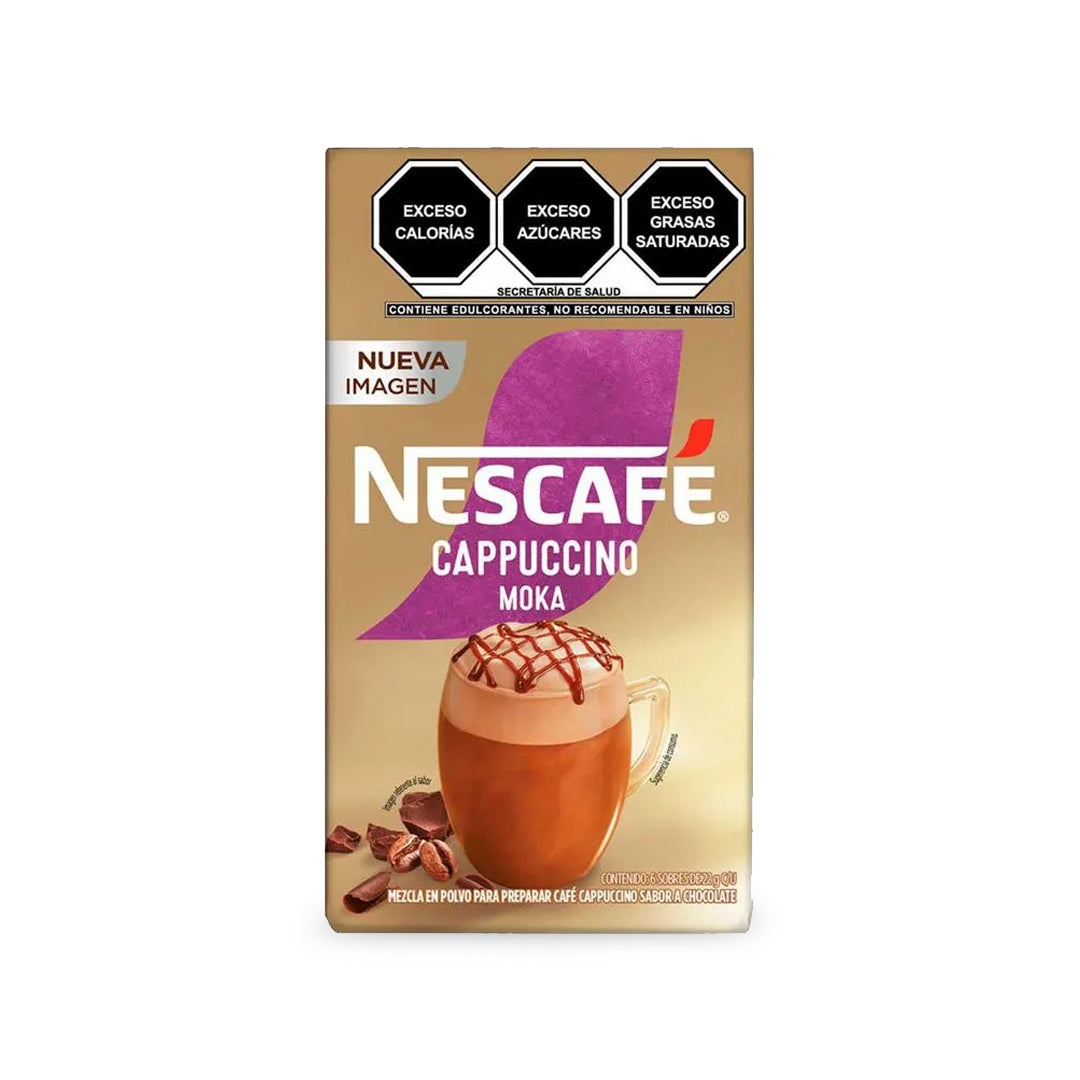 Café Soluble Nescafe Cappuccino Moka 6/22Gr