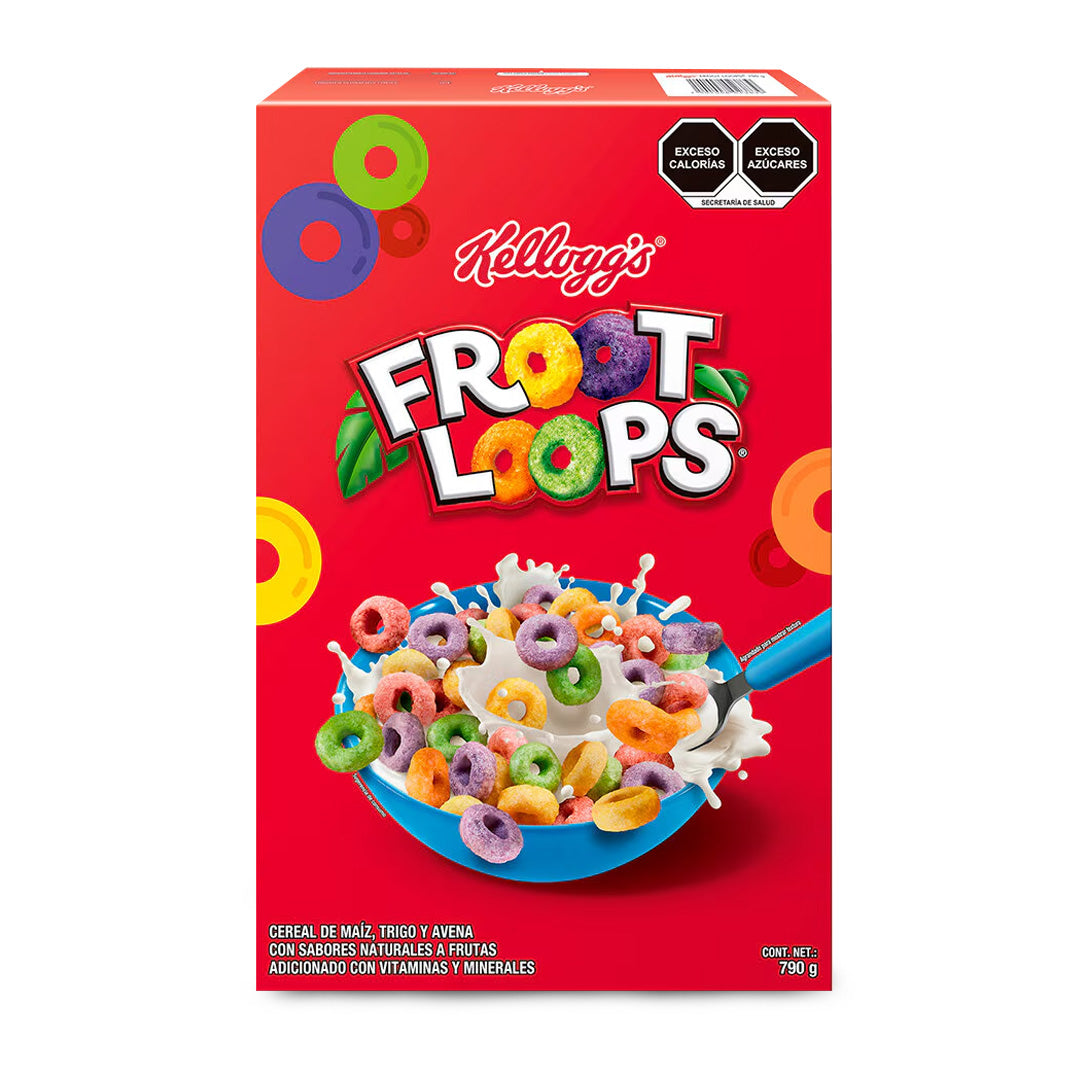 Cereal Kelloggs Froot Loops 790Gr
