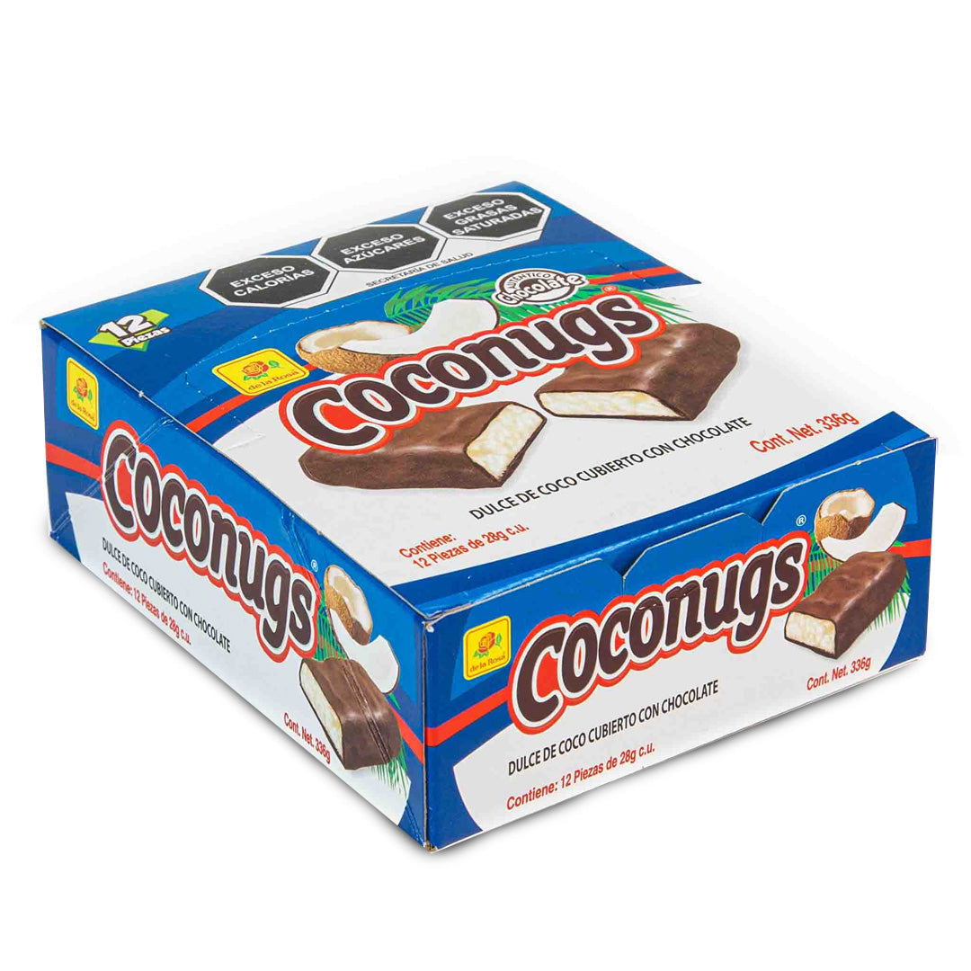 Chocolate Dulce La Rosa Coconugs 24/12/28Gr