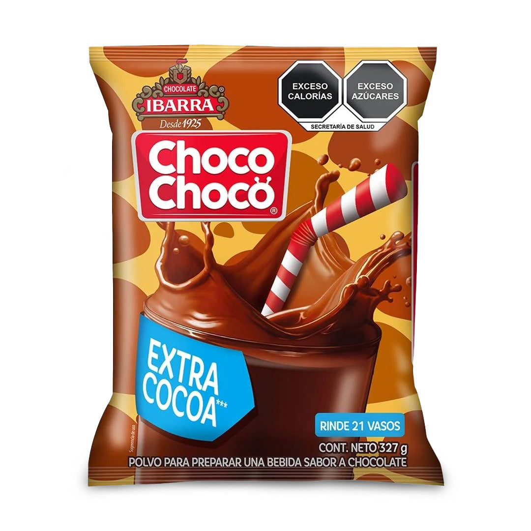 Chocolate En Polvo Ibarra Choco Choco 327 Gr