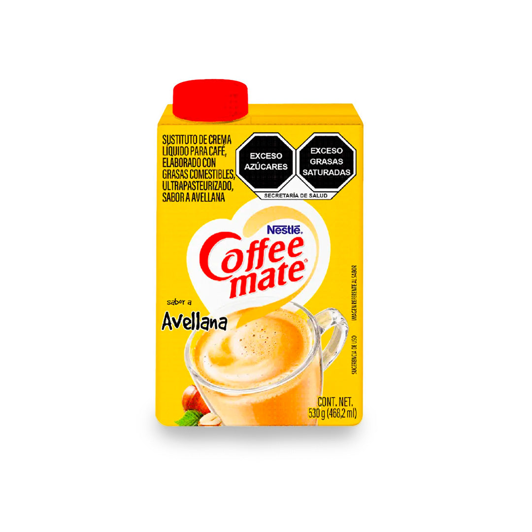 Crema Para Café Coffe Mate Avellana 530Gr (468.2Ml)