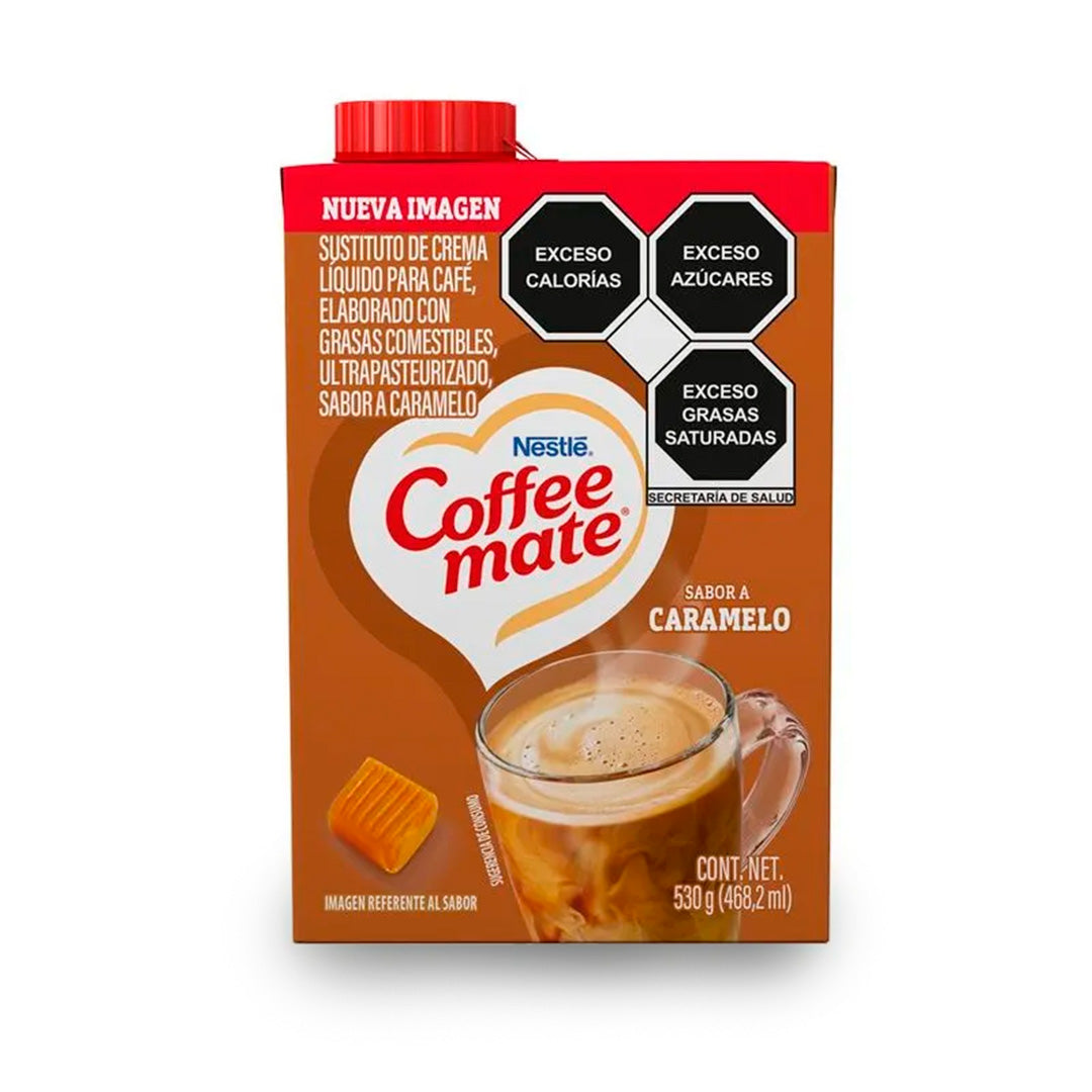 Crema Para Café Coffe Mate Caramelo 530Gr (468.2Ml)