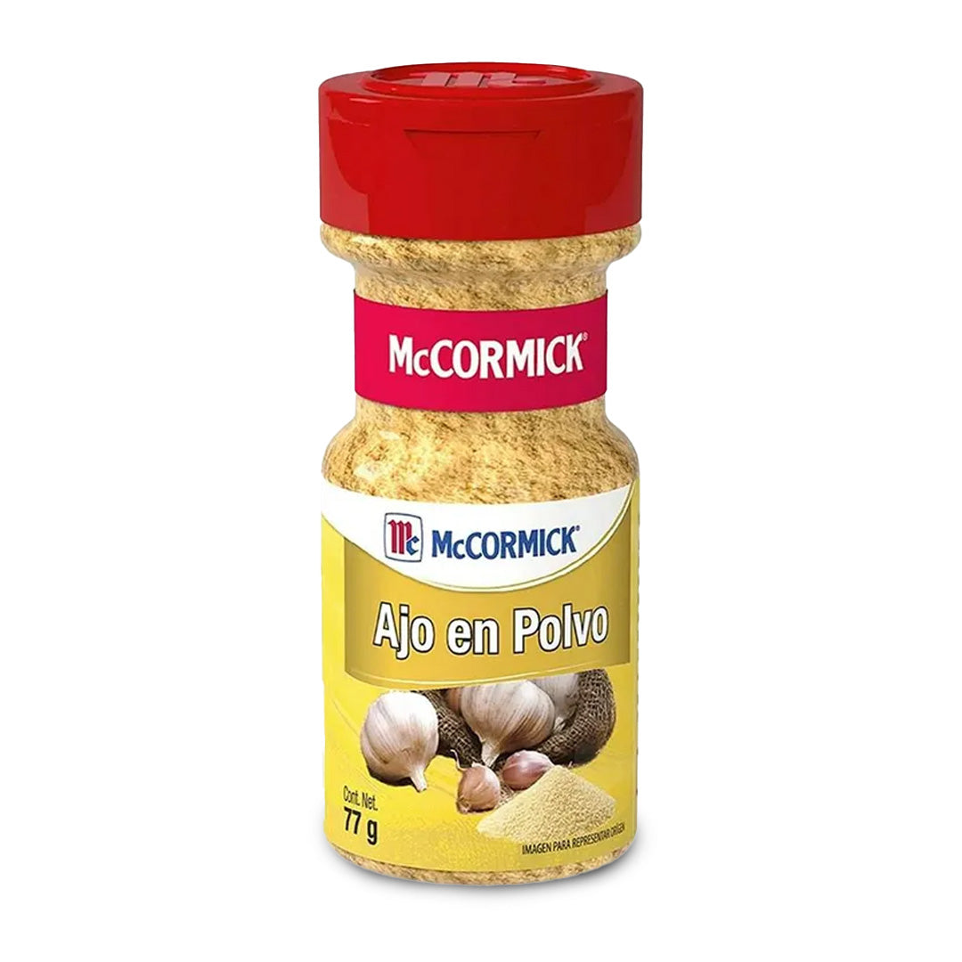 Especias Frasco Mccormick Ajo En Polvo 77 Gr