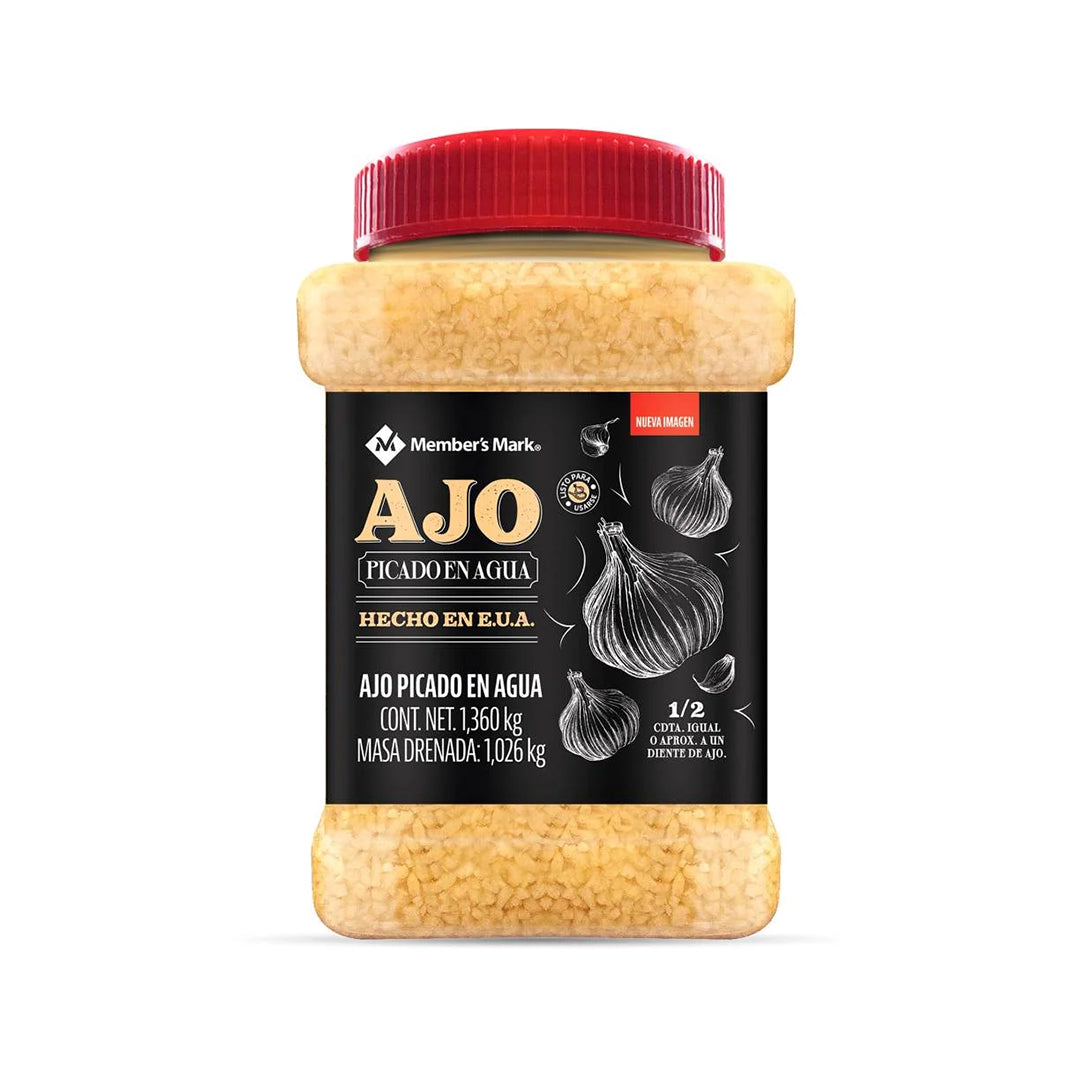 Especias Frasco Members Ajo Picado 1.36 Kg