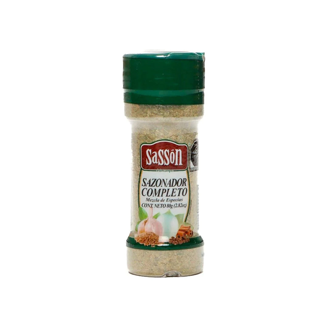 Especias Frasco Sasson Completo 80 Gr