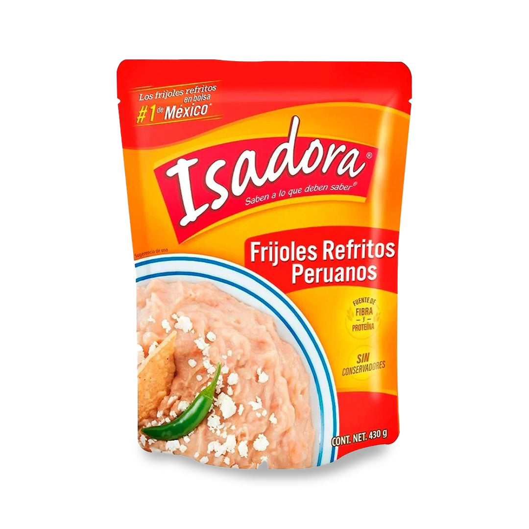 Frijol Isadora Peruanos Bolsa Refritos 430 Gr