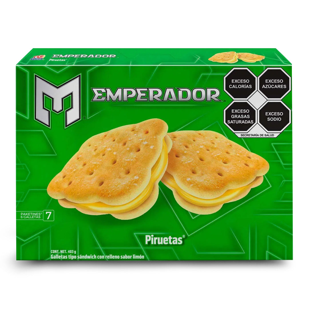 Galletas Gamesa Emperador Piruetas 403Gr