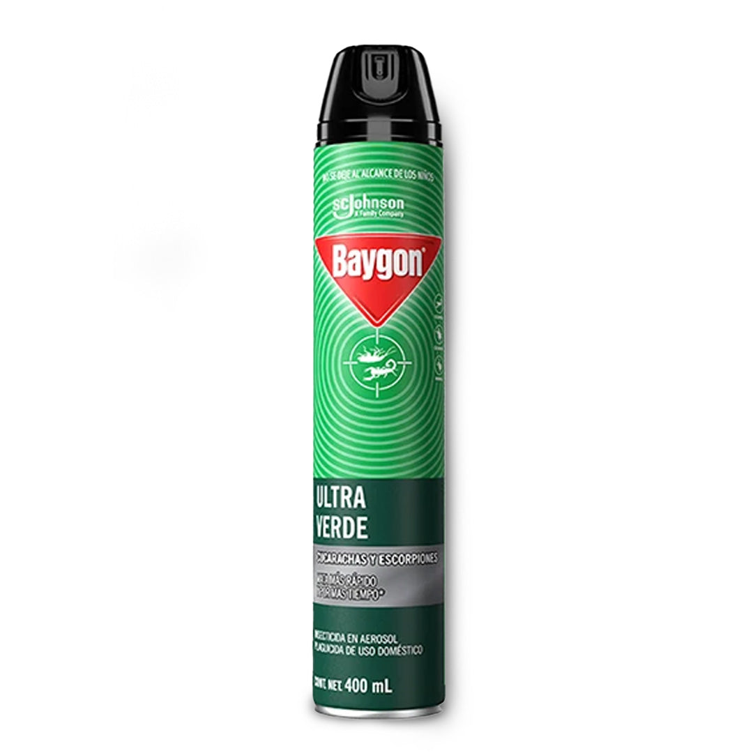 Insecticidas Baygon Ultra Verde 400 Ml