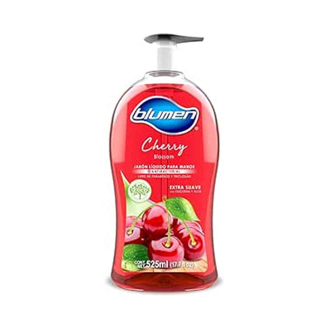 Jabon Para Manos Liquido Plus Cream Cherry 500 Ml