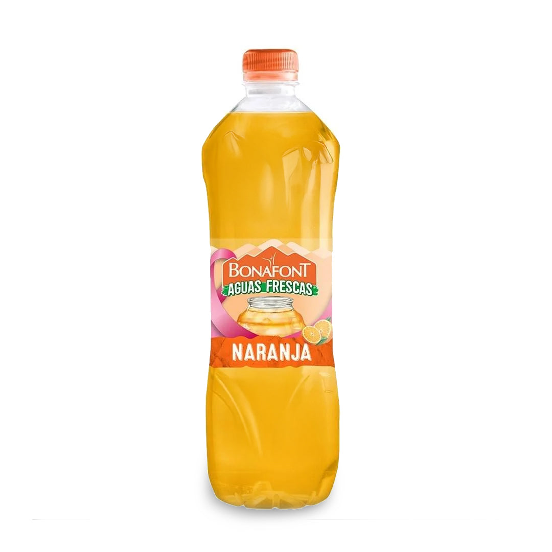 Jugo Botella Bonafont Juizzy Naranja 1 Lt