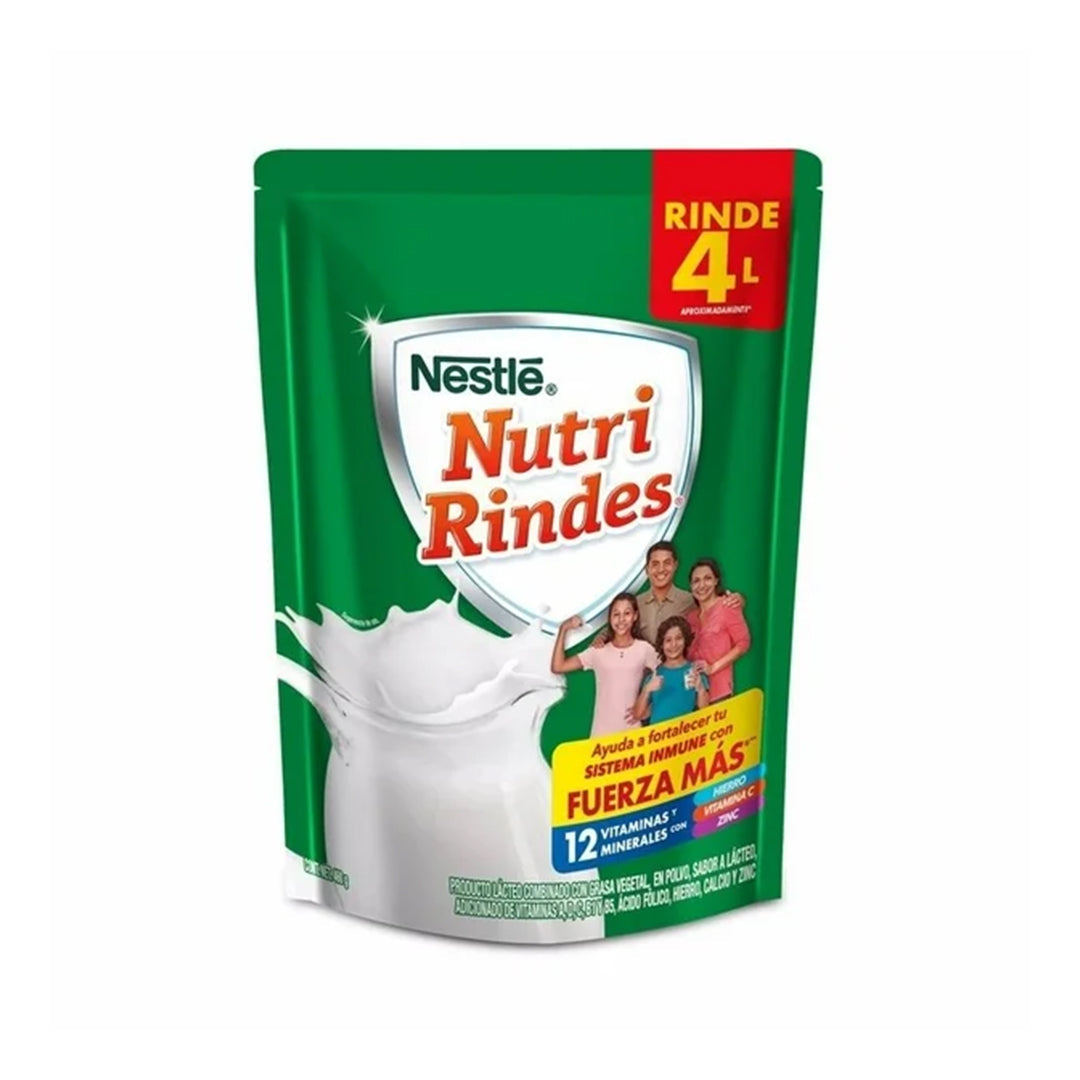 Leche En Polvo Nutri Rinde Bolsa 460 Gr