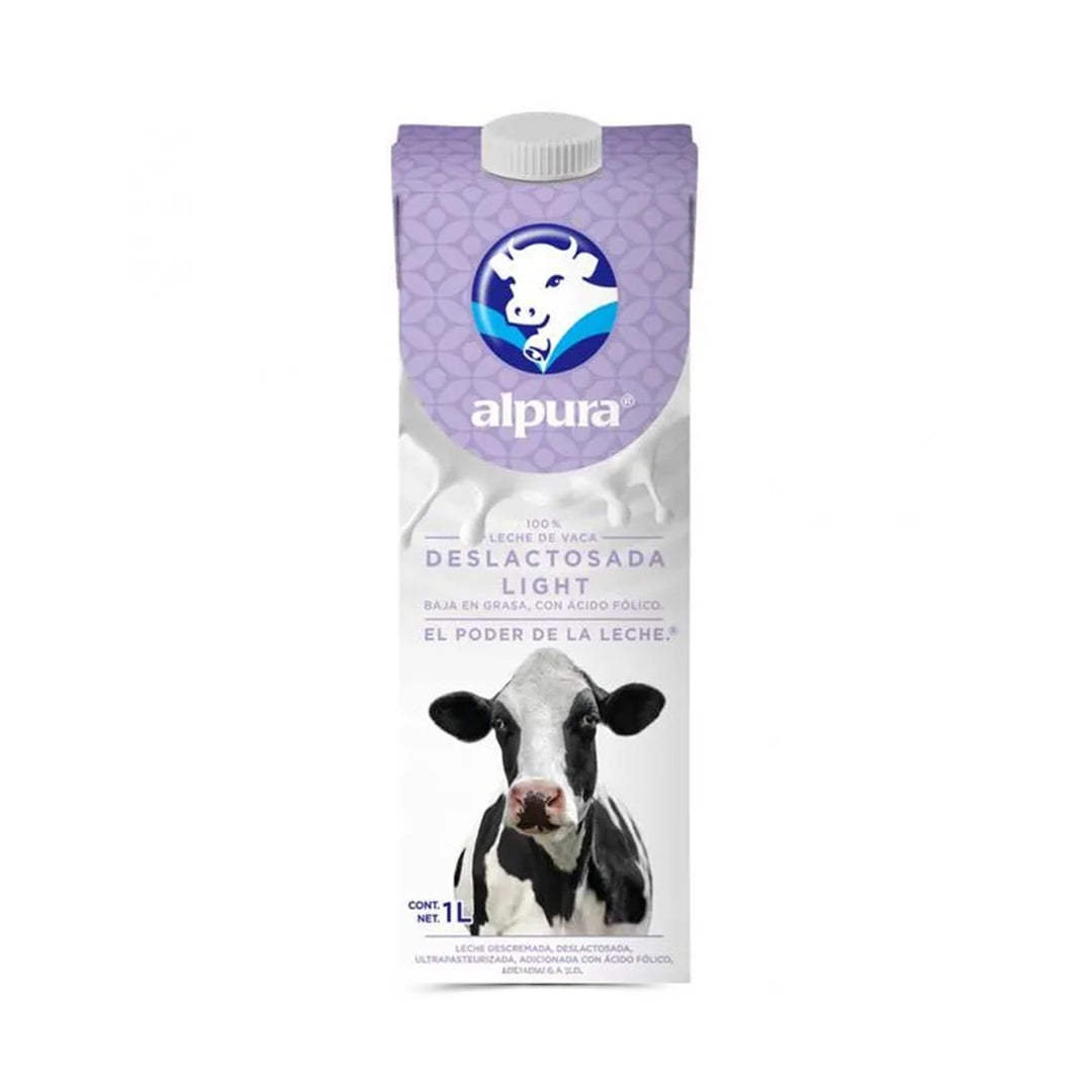 Leche Tetra Alpura Deslactosada Light 1 Lt.
