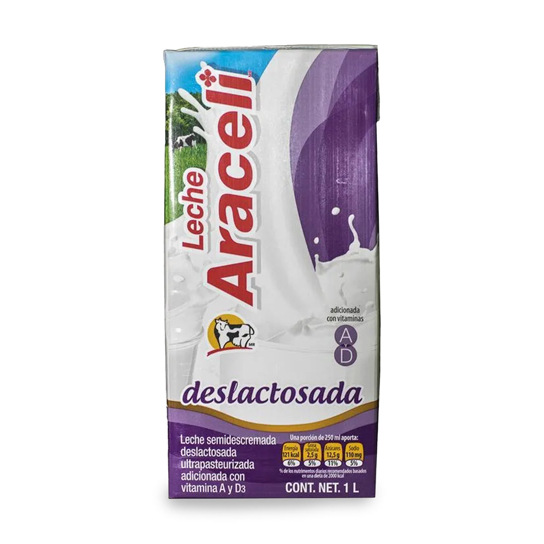 Leche Tetra Araceli Deslactosada 1 Lt