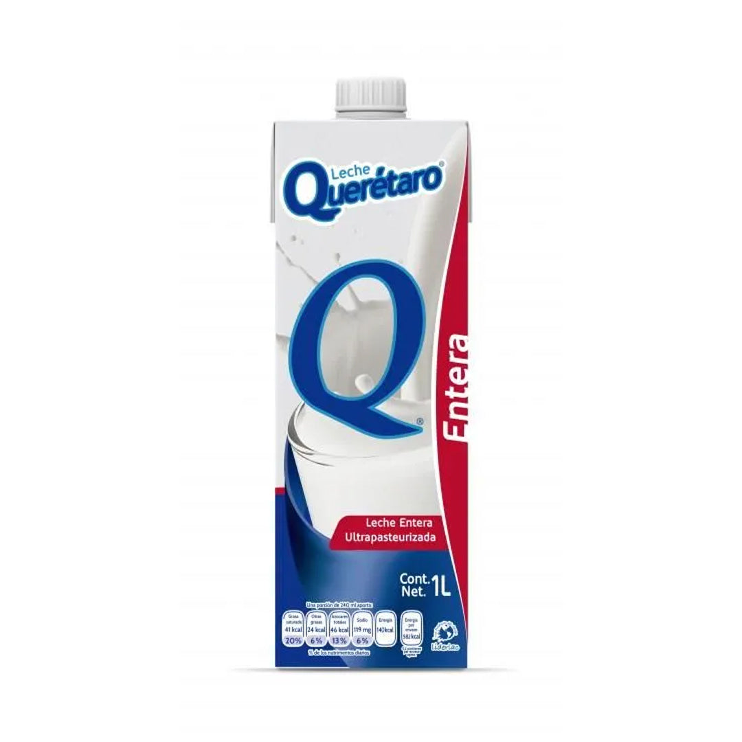Leche Treta Queretaro Entera 1L