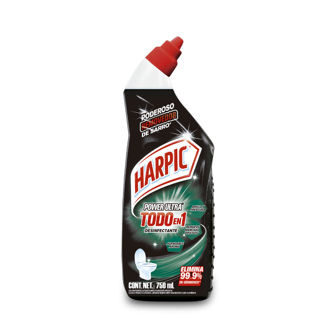 Limpiador De Baño Harpic Power Ultra Todo En 1 750 Ml