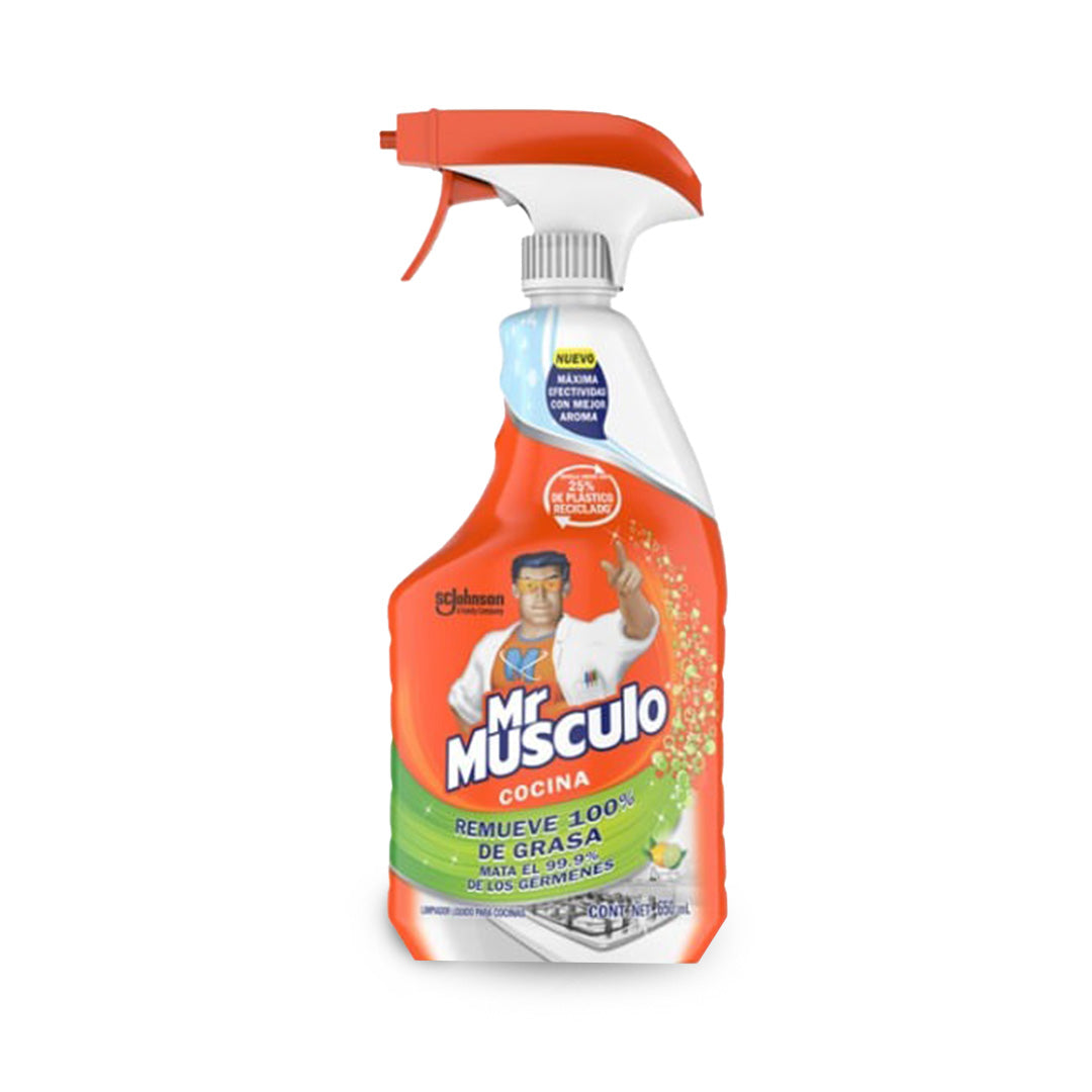 Limpiador De Cocina Mr Musculo Cocina Naranja 650 Ml