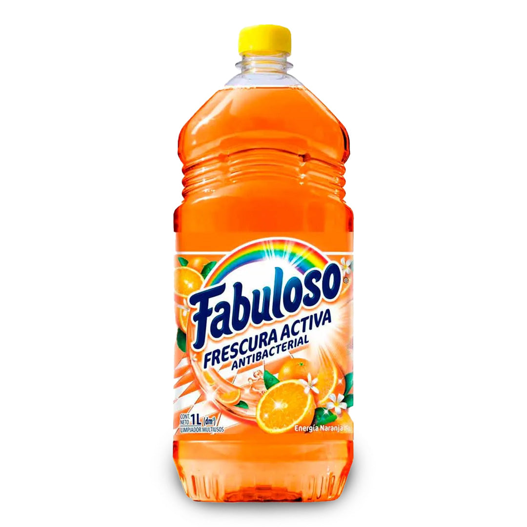 Limpiador De Piso Fabuloso Naranja 1 Lt.