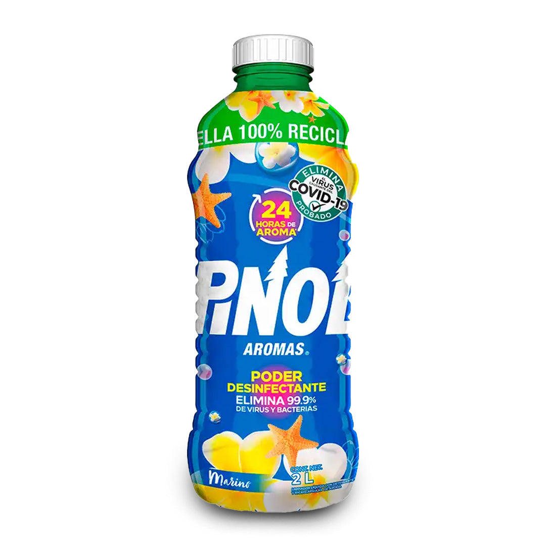 Limpiador De Piso Pinol Trapeado Diario Marino 828 Ml