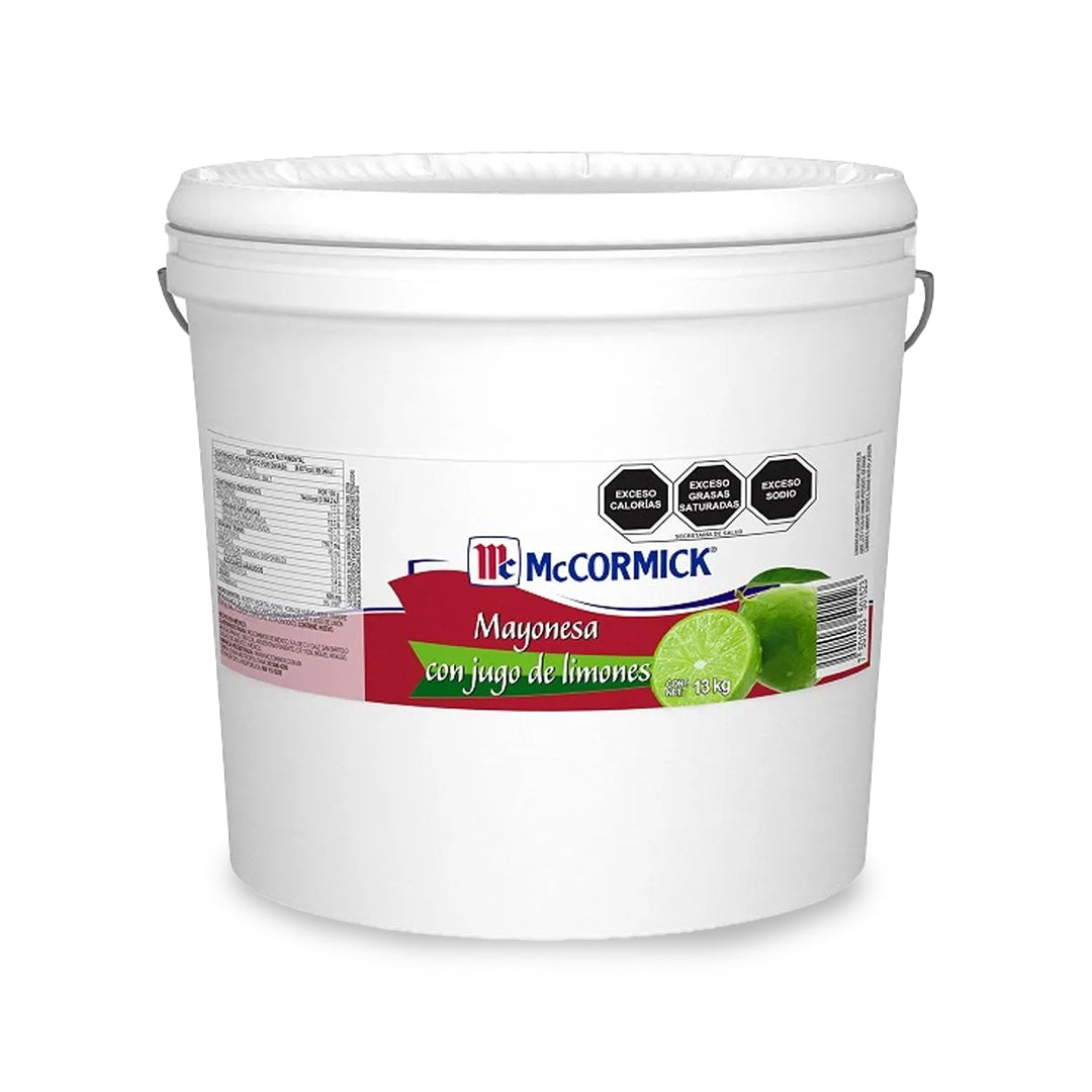 Mayonesa Mccormick Limones 13 Kg