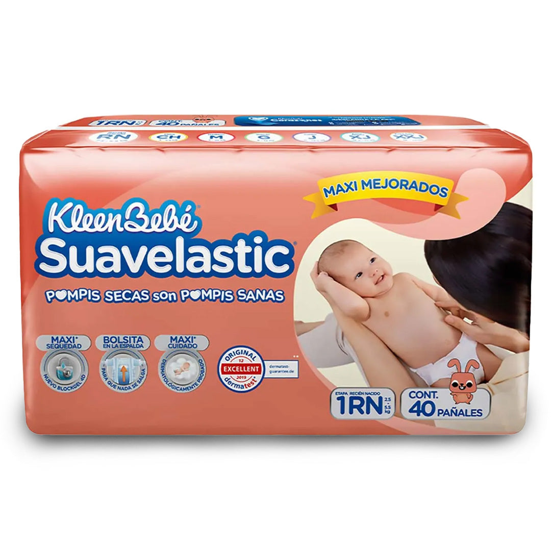 Pañal Suavelastic Rn 40Pz