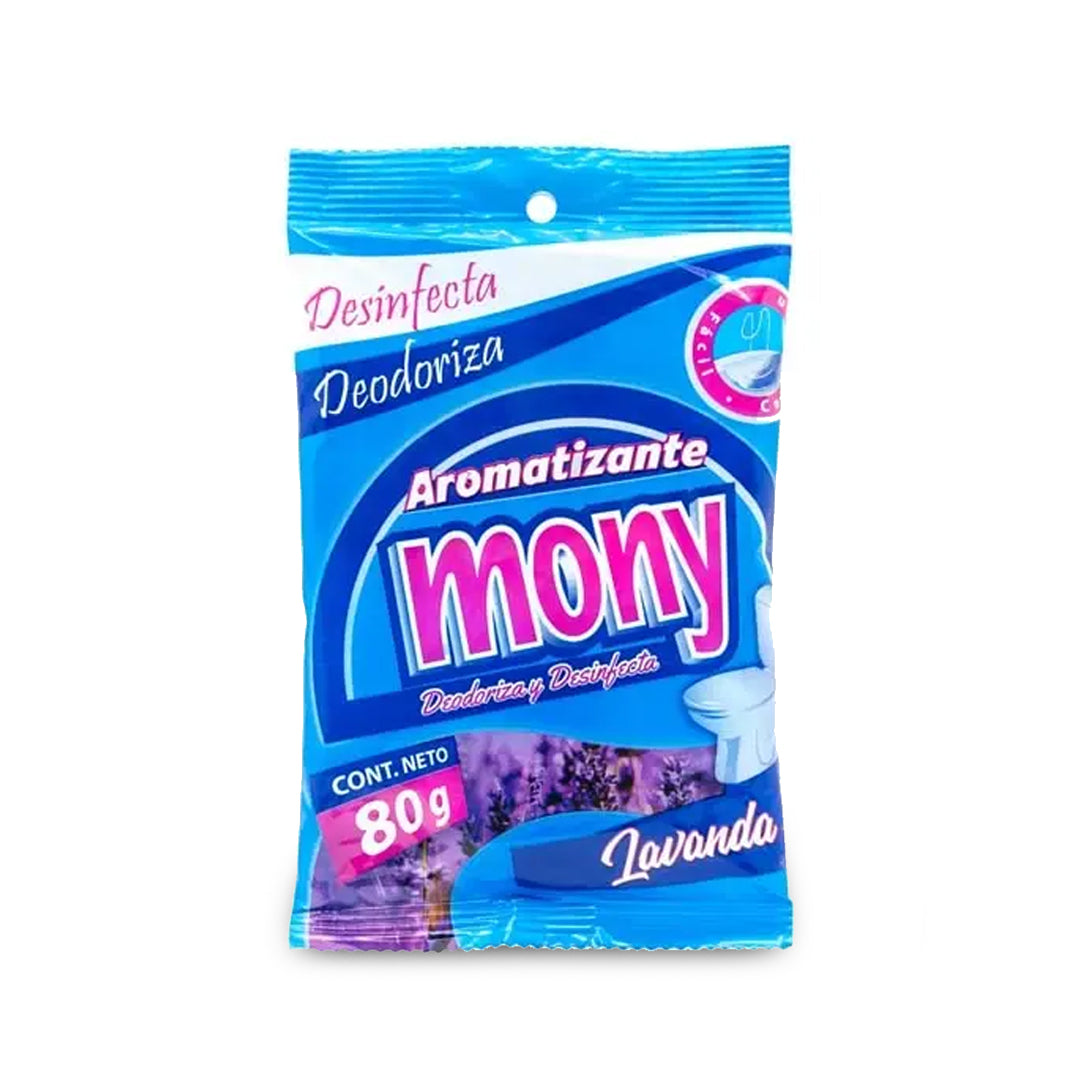 Pastilla Para Baño Mony Aromatizante 80Gr