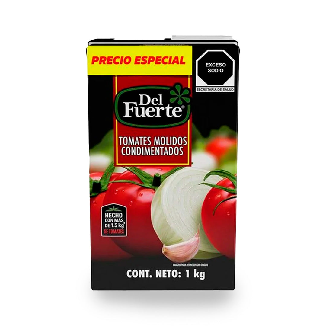 Pure Tomate Del Fuerte Condimentado 1Kg