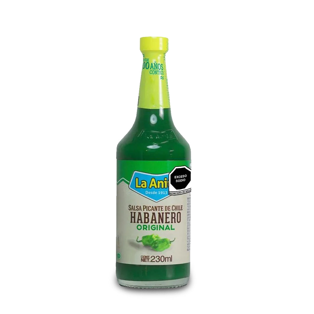 Salsa Habanera La Anita Habanero Verde 230 Ml
