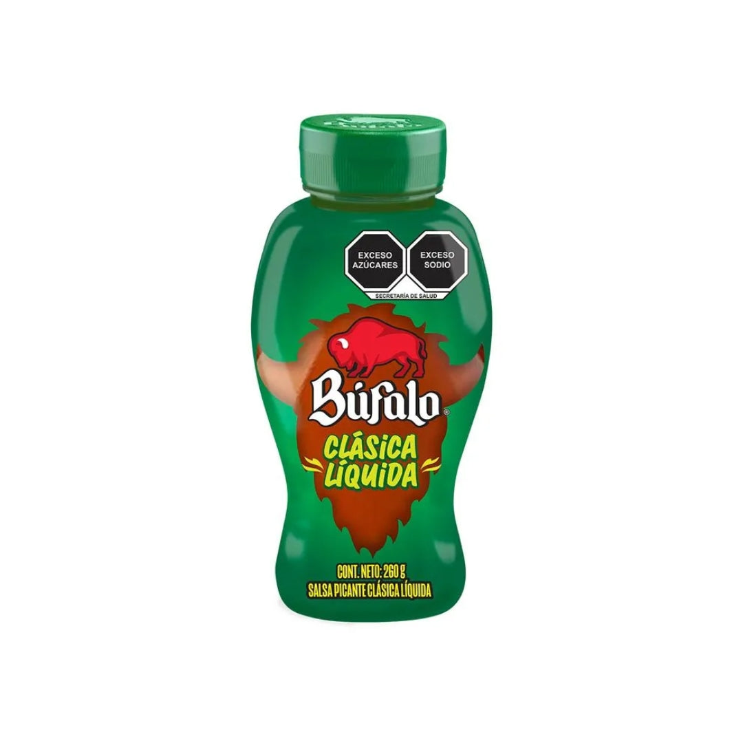 Salsa Picante Bufalo Clasica Liquida 250 Gr.