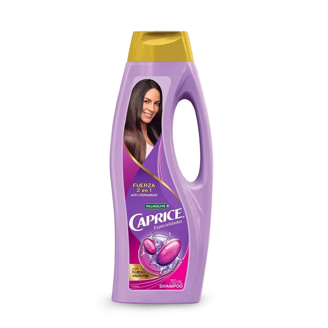 Shampoo Caprice Fuerza 2 En 1 Acti-Ceramidas 750Ml (1