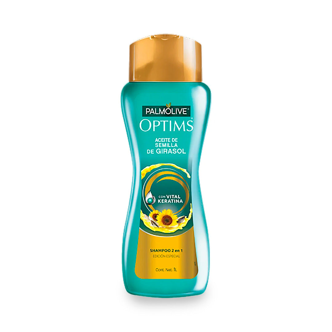 Shampoo Palmolive Optims Semillas De Girasol 1 Lt
