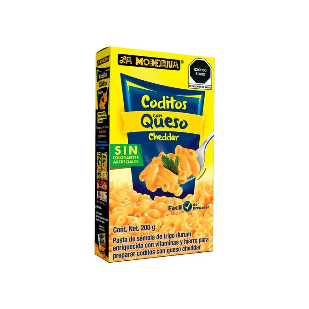 Sopa La Moderna Coditos C/Queso 200Gr