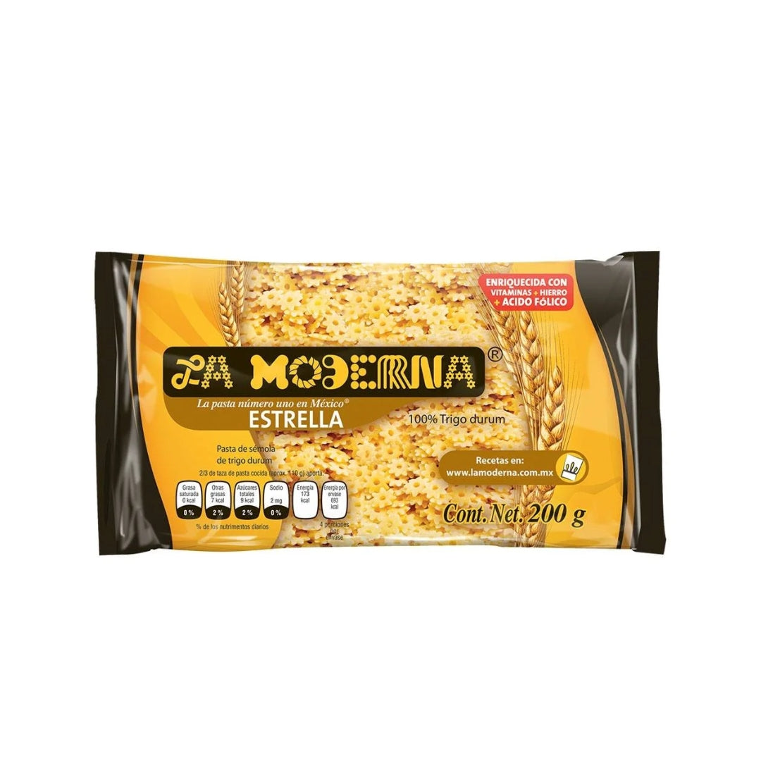 Sopa La Moderna Estrella 200 Gr.